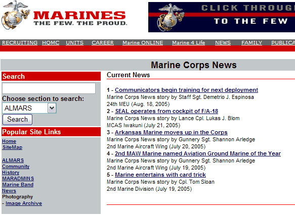  Marine Corps News !?